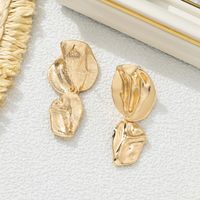 1 Pair Elegant Retro Geometric Plating Alloy Zinc Drop Earrings main image 9