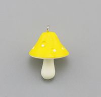 1 Piece Cute Mushroom Resin Jewelry Accessories sku image 6