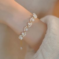 Elegant Pearl Imitation Pearl Wholesale Bracelets sku image 1