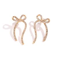 Modern Style Simple Style Bow Knot Copper Handmade Plating 18k Gold Plated Jewelry Set sku image 29