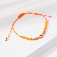 Casual Simple Style Eye Beaded Braid Artificial Crystal Natural Stone Unisex Anklet sku image 25