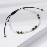 Casual Simple Style Eye Beaded Braid Artificial Crystal Natural Stone Unisex Anklet sku image 35