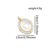 1 Piece Simple Style Human Angel Tree Copper Pearl Plating Carving Pendant Jewelry Accessories sku image 3