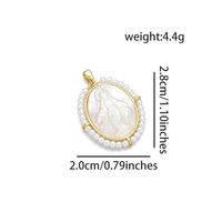 1 Piece Simple Style Human Angel Tree Copper Pearl Plating Carving Pendant Jewelry Accessories sku image 4
