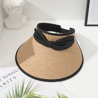 Women's Simple Style Letter Curved Eaves Sun Hat sku image 4