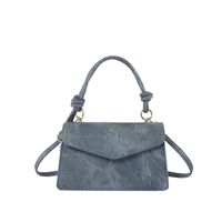 Women's Pu Leather Solid Color Basic Square Magnetic Buckle Handbag sku image 3