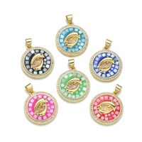 1 Piece Simple Style Dolphin Copper Enamel Pendant Jewelry Accessories main image 5