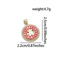 1 Piece Simple Style Little Monster Copper Enamel Pendant Jewelry Accessories sku image 5
