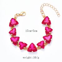 Ig Style Glam Triangle Rhinestones Alloy Wholesale Bracelets main image 7