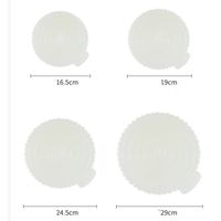 Casual Vacation Solid Color Plastic Cake Base Gasket 1 Piece main image 8