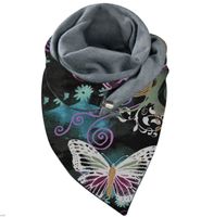 Unisex Streetwear Butterfly Polyester Printing Scarf sku image 25