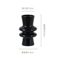 Einfacher Stil Einfarbig Keramik Vase Künstliche Dekorationen sku image 4