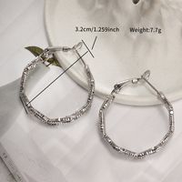1 Pair Exaggerated XUPING Geometric Irregular Metal 304 Stainless Steel Drop Earrings main image 2