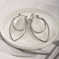 1 Pair Exaggerated XUPING Geometric Irregular Metal 304 Stainless Steel Drop Earrings main image 10