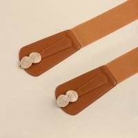 Elegant Geometric Pu Leather Alloy Women's Leather Belts main image 9