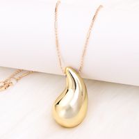 Casual Water Droplets Arylic Copper Plating Women's Pendant Necklace sku image 16
