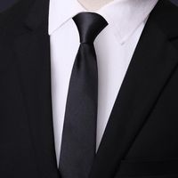 Business Stripe Arrow Polyester Men's Tie sku image 161