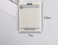 1 Piece Letter Learning School Paper Retro Artistic Sticky Note main image 1