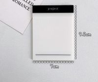 1 Piece Letter Learning School Paper Retro Artistic Sticky Note sku image 2