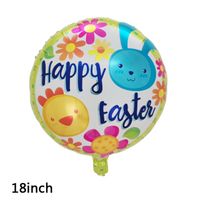 Easter Rabbit Aluminum Film Party Balloons 1 Piece sku image 4