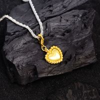 Elegant Heart Shape Copper Pendant Necklace main image 5