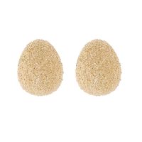 1 Pair Elegant Round Plating Alloy Ear Studs main image 6