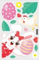Cute Rabbit Plastic Wallpapers Wall Sticker sku image 4