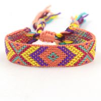Ethnic Style Plaid Polyester Unisex Bracelets 1 Piece sku image 35