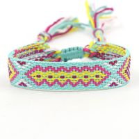 Ethnic Style Plaid Polyester Unisex Bracelets 1 Piece sku image 32