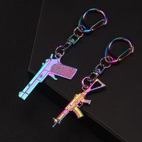 Hip-Hop Cool Style Pistol Alloy Keychain main image video