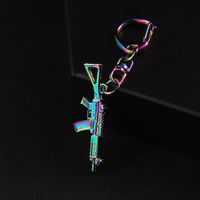 Hip-Hop Cool Style Pistol Alloy Keychain main image 8