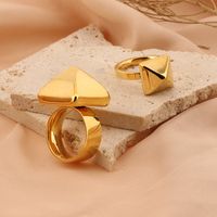Stainless Steel 18K Gold Plated Fashion Geometric No Inlaid main image 4