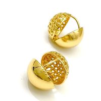 1 Pair Elegant Heart Shape Plating Inlay Copper Artificial Pearls 18k Gold Plated White Gold Plated Earrings main image 8