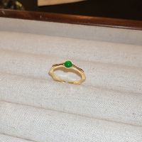 Retro Bow Knot Copper Open Ring In Bulk sku image 4