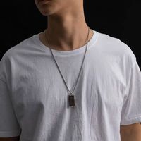 Hip-hop Skateboard Alloy Men's Pendant Necklace main image 5