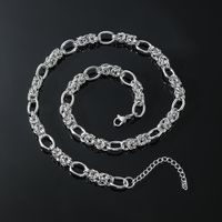 Hip-hop Punk Chain Stainless Steel Plating Men's Necklace sku image 3