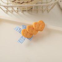 Women's Sweet Food Plastic Bowknot Hair Clip sku image 10