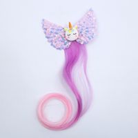 Kid's Cute Unicorn Plastic Hair Clip sku image 4