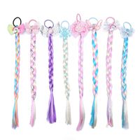 Kid's Cute Colorful Bow Knot Chemical Fiber Hair Tie main image 5
