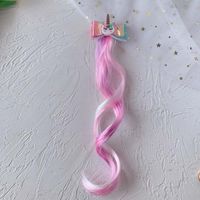 Girl's Cute Unicorn Plastic Hair Clip sku image 5