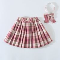 Casual Color Block Polyester Girls Dresses main image 1
