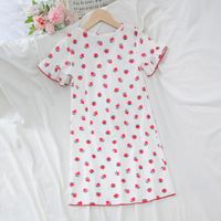 Simple Style Classic Style Color Block Cotton Girls Dresses main image 5
