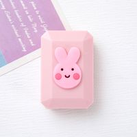 Cute Animal Cartoon Fruit Plastic Women's Glasses Case sku image 6