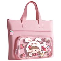 Cartoon Cloth Learning Daily Princess Simple Style Stationery Storage Bag main image 1