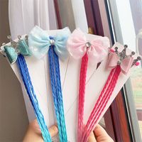 Kid's Princess Crown Bow Knot Chemical Fiber Party Headpieces main image 5