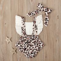 Simple Style Leopard Polyester Girls Dresses main image 3