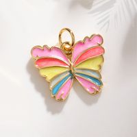 1 Piece Cute Tortoise Dragonfly Butterfly Copper Enamel Plating Jewelry Accessories main image 3