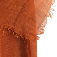 Women's Elegant Basic Solid Color Cotton And Linen Scarf main image 6