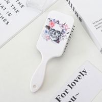 Simple Style Classic Style Commute Skull Plastic Hair Comb 1 Piece sku image 1