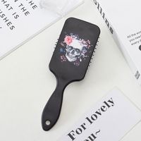 Simple Style Classic Style Commute Skull Plastic Hair Comb 1 Piece sku image 2